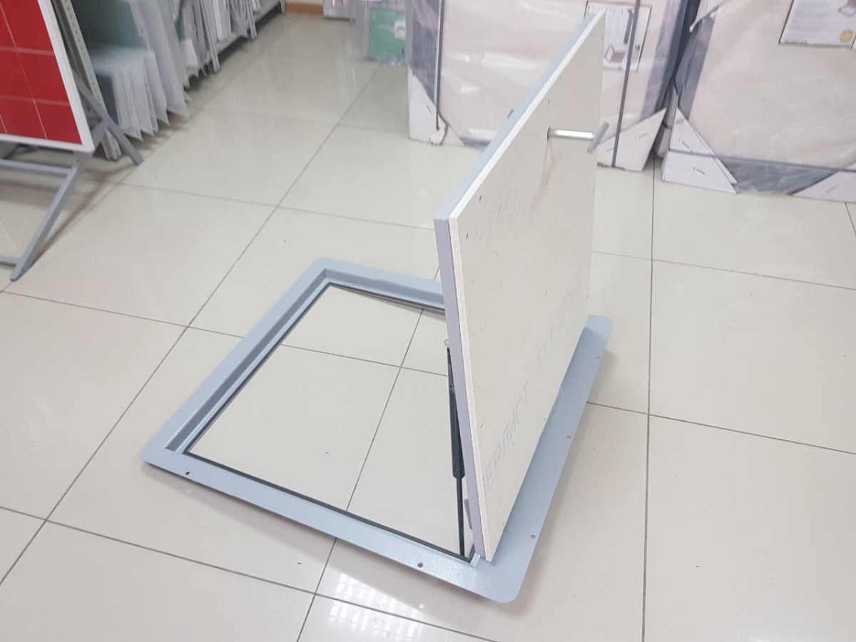 Напольный люк с амортизаторами 800 (петли)*600 КОНТУР-СТАНДАРТ (Винт/ручка) Напольный люк с амортизаторами 800 (петли)*600 КОНТУР-СТАНДАРТ (Винт/ручка)