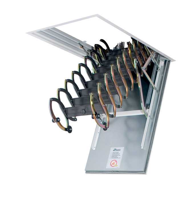 Металлическая огнестойкая лестница LSF 50х70x280-300 FAKRO Металлическая огнестойкая лестница LSF 50х70x280-300 FAKRO