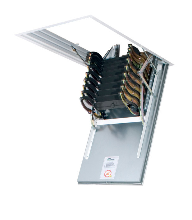 Металлическая огнестойкая лестница LSF 50х70x280-300 FAKRO Металлическая огнестойкая лестница LSF 50х70x280-300 FAKRO