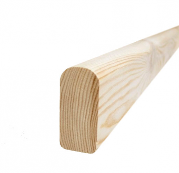 Поручень 40х80х2000 сосна, сорт А