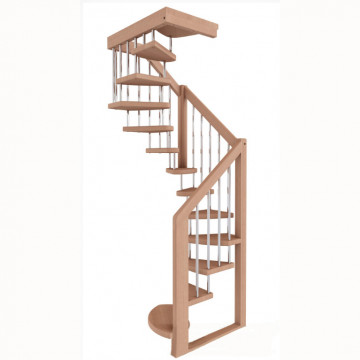 Лестница PROFI&HOBBY деревянная ЛВ-1.0м, Л бук Лестница PROFI&HOBBY деревянная ЛВ-1.0м, Л бук